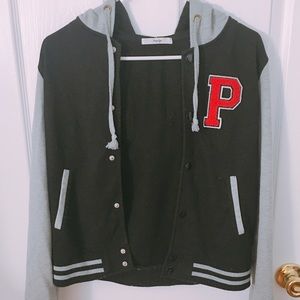 Papaya varsity jacket